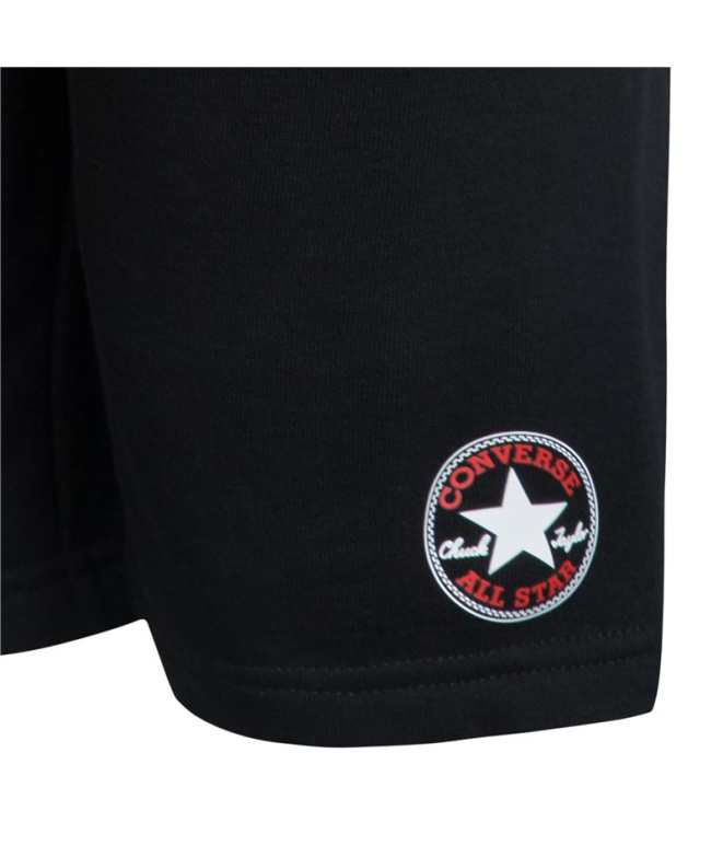 Conjunto Converse Core Tee & Ft Short Negro Niño