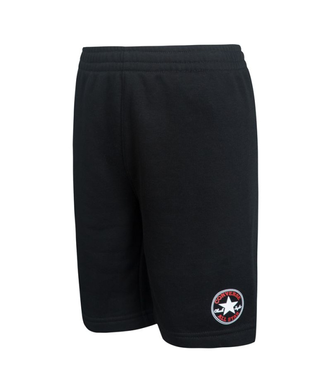 Conjunto Converse Core Tee & Ft Short Negro Niño
