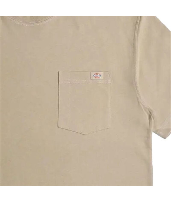 Camiseta Dickies Porterdale Beige Hombre