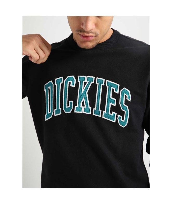 Moletom Dickies Aitkin Blk/Deep Lake Homem