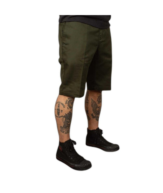 Calças Dickies Slim Fit Verde Rec para Homem