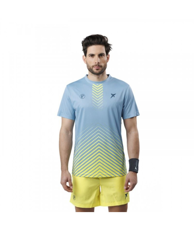 Camiseta Drop Shot Bentor Lima Cinza