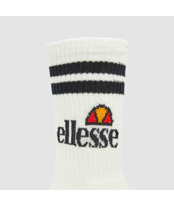 Chaussettes Ellesse Pullo 3Pk Blanc Unisexe