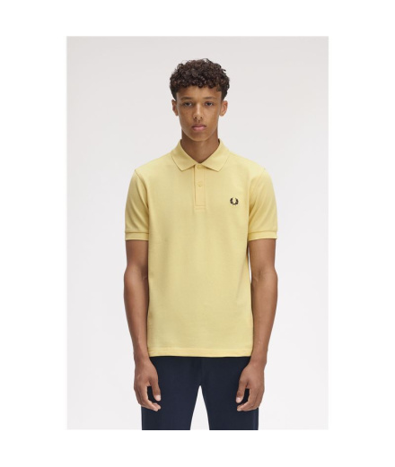 Polo Fred Perry Plain Homme Jaune