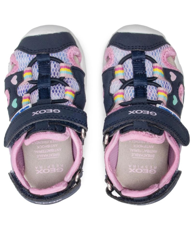 Sandálias Geox Multy Bebês Azul