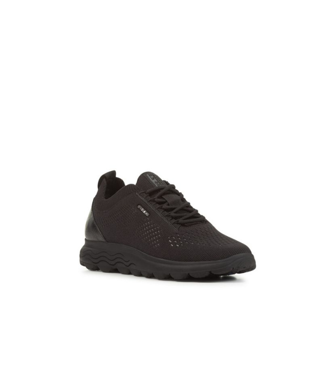 Zapatillas Geox D Spherica Mujer Negro/Negro