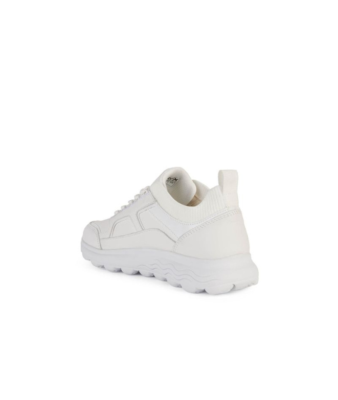 Chaussures Geox D Spherica Femme Blanc