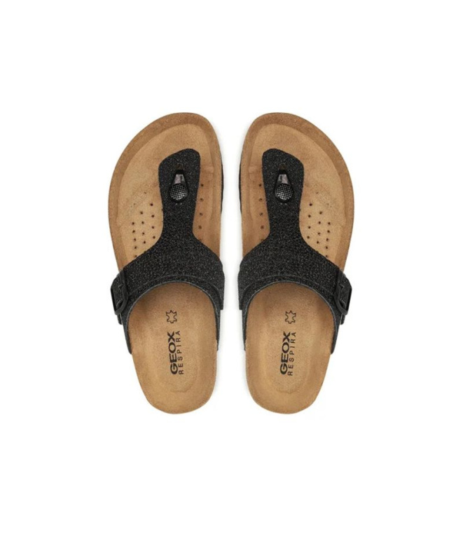 Sandales Geox Brionia Enfant Noir