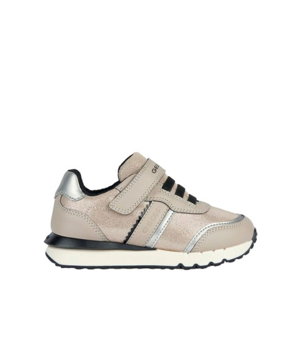 Chaussures Geox Fastics Fille Rock/Dk Silver