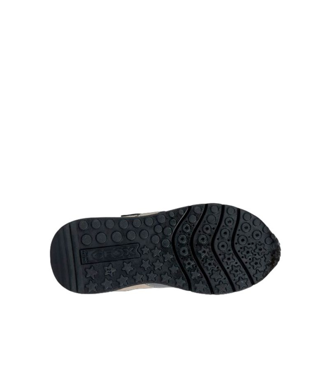 Sapatilhas Geox Fastics Menina Rock/Dk Silver