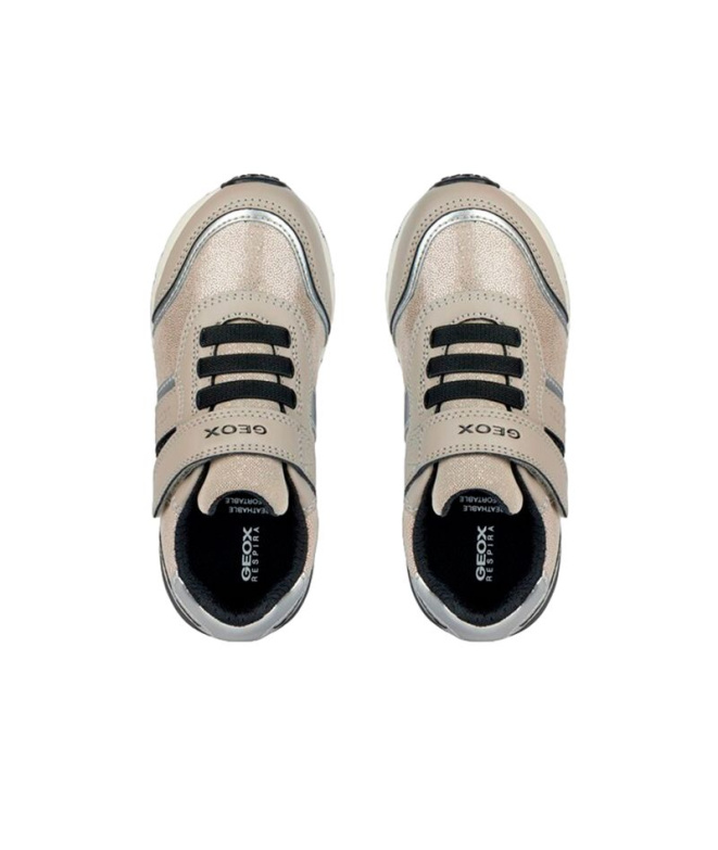 Sapatilhas Geox Fastics Menina Rock/Dk Silver