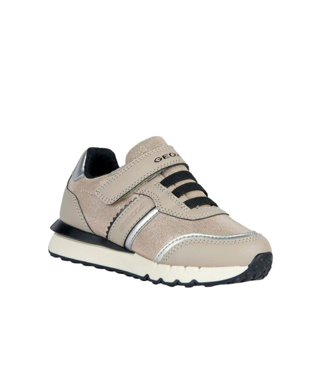 Zapatillas Geox Fastics Niña Rock/Dk Silver