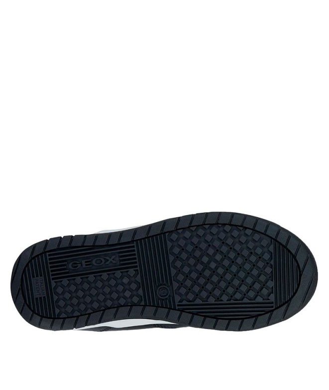 Sapatilhas Geox Perth Criança Preto/Cinza Escuro