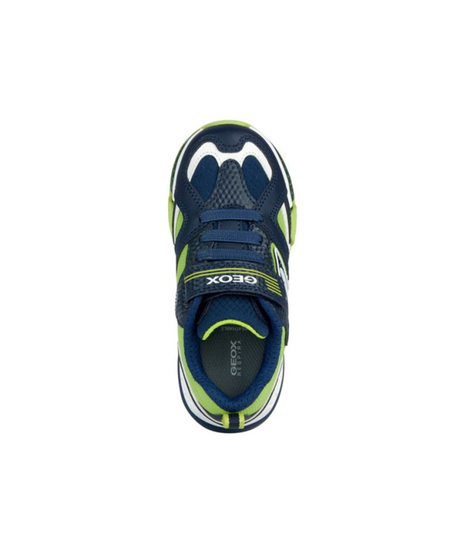 Chaussures Geox Bayonyc Enfant Marine/Jaune