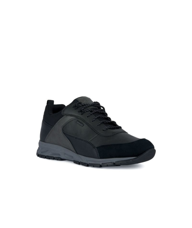 Chaussures Geox Delray Abx Noir/Graphite Homme
