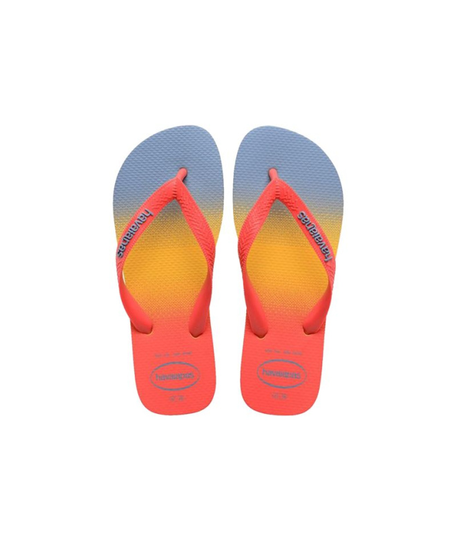 Tongs Havaianas Haut Fashion Gold Jaune