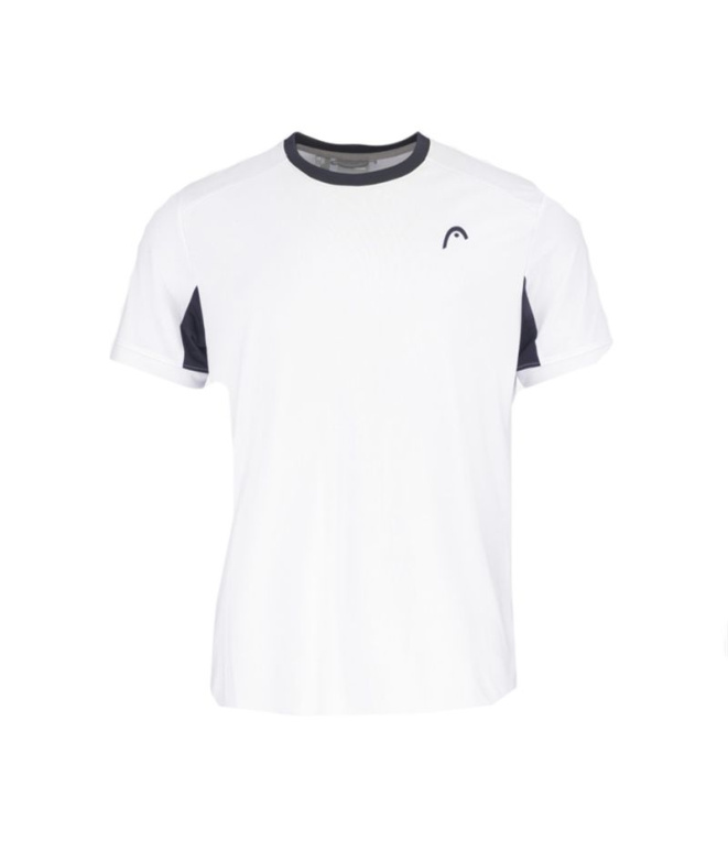 Camiseta de Ténis Head Slice Homem Branco