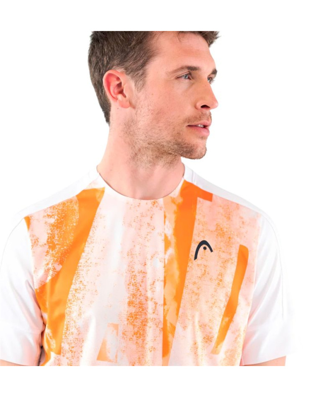 Maillot de Pádel Head Padel Tech Homme Orange