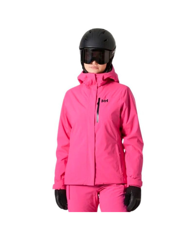 Chaqueta de Esquí Helly Hansen Snowplay Mujer Rosa