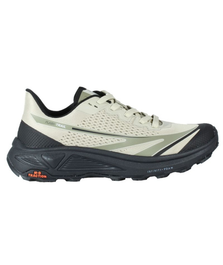 Sapatilhas de Trail Hi-Tec Flash Bege/Preto Homem