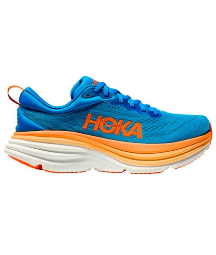 Chaussures De Running HOKA Bondi 8 Sky/Orange Homme