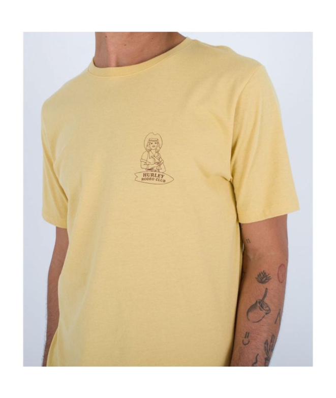 Camiseta Hurley Evd Havin' Fun Homem Amarelo