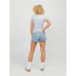Pantalon Jack And Jones nany Mini Denim Femme Light Blue Denim