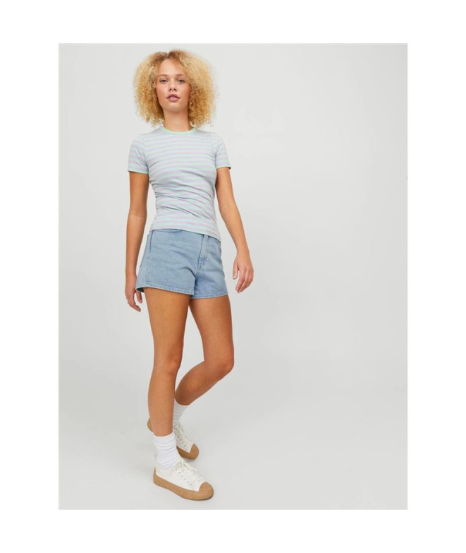 Calças Jack And Jones nany Mini Denim Mulher...