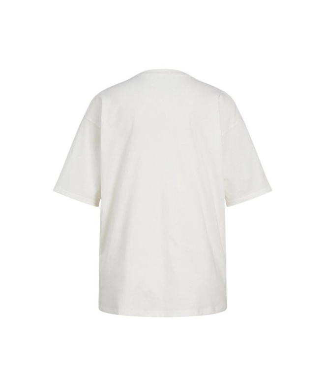 Camiseta Jack & Jones Jxpaige Mujer Blanco