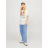 Camiseta Jack & Jones Jxpaige Mujer Blanco