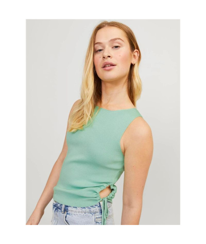 Camiseta Jack & Jones Jxdahlia Top Knit Verde