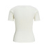 T-shirt Jack & Jones Jxsky Ss Knit Cloud Dancer