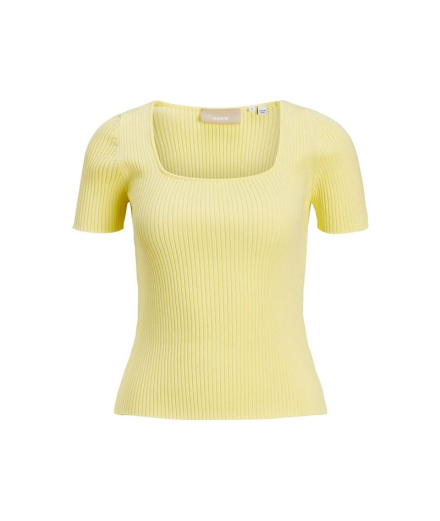 T-shirt Jack & Jones Jxsky Ss Knit French Vanilla