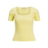T-shirt Jack & Jones Jxsky Ss Knit French Vanilla