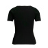 T-shirt Jack & Jones Jxsky Ss Knit Noir