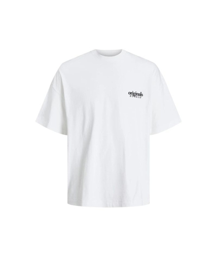T-shirt Jack And Jones bari Back Homme Blanc