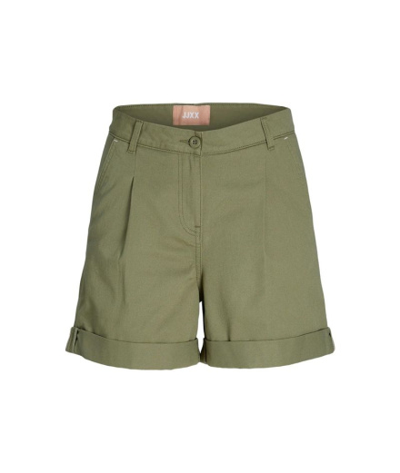 Pantalones Jack & Jones Jxmaddy Rlx Ctn Hw Verde