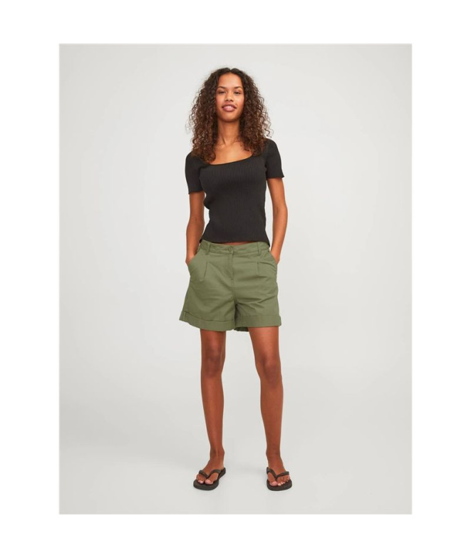 Pantalons Jack & Jones Jxmaddy Rlx Ctn Hw Vert