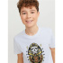 T-shirt Jack & Jones Jorheavens  Crew Neck Enfant Blanc