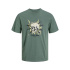 Camiseta Jack & Jones Jorheavens  Neck Infantil Verde