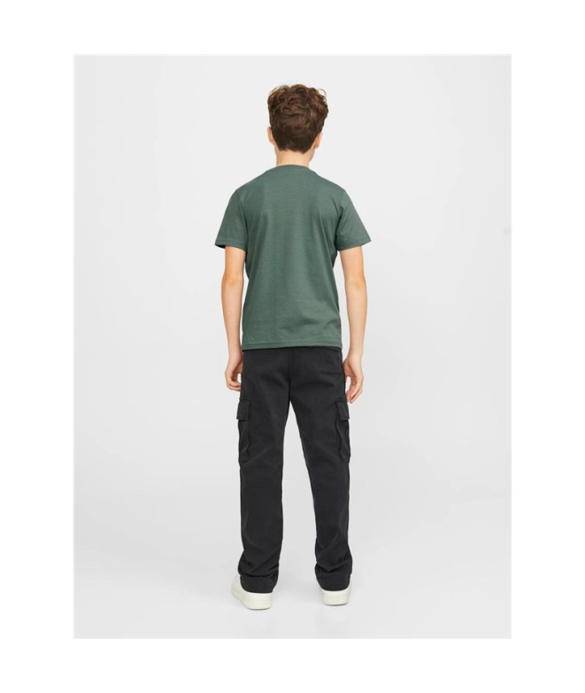 T-shirt Jack & Jones Jorheavens  Neck Enfant Vert