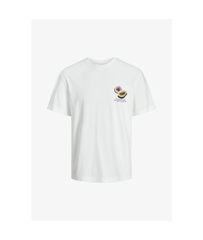 Camiseta Jack And Jones tampa Back Infantil Blanco