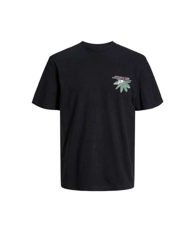 Camiseta Jack And Jones tampa Back Infantil Negro