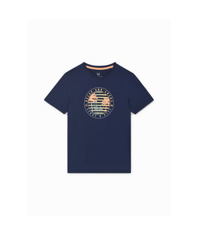 Camiseta Jack & Jones Jjsummer Smu Vibe Tee Ss...