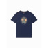 Camiseta Jack & Jones Jjsummer Smu Vibe Tee Ss Crew Neck Infantil Azul Marino