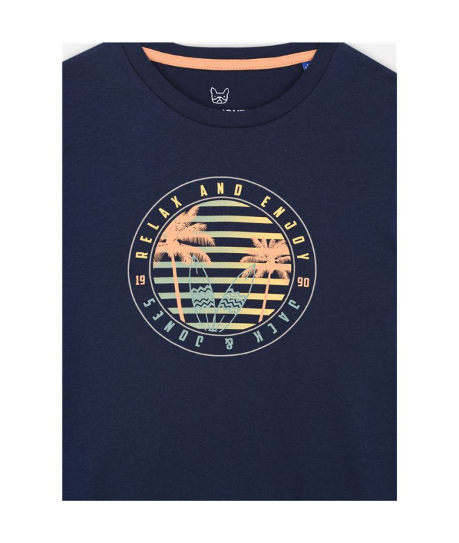 Camiseta Jack & Jones Jjsummer Smu Vibe Tee Ss...