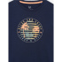 Camiseta Jack & Jones Jjsummer Smu Vibe Tee Ss Crew Neck Infantil Azul Marino