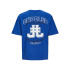 T-shirt Jack & Jones Jorcole Back Print Tee Ss Volume Mni Bleu