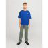 T-shirt Jack & Jones Jorcole Back Print Tee Ss Volume Mni Bleu