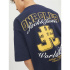 T-shirt Jack & Jones Jorcole Back Print Tee Ss Volume Mni Navy